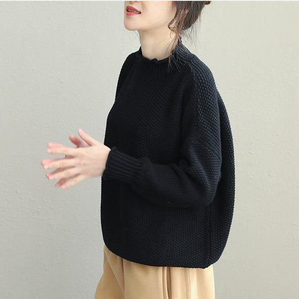 Loose Cotton Casual Sweater New Women Winter Tops