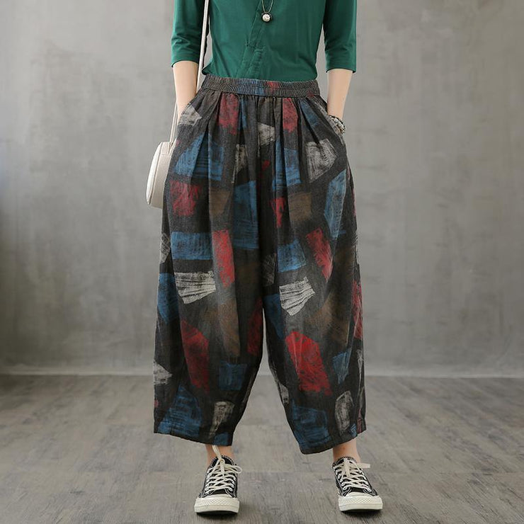 Loose high-waisted jeans children&