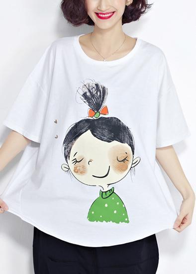 Modern o neck short sleeve cotton clothes For Women 2019 Tunic Tops white box blouses Summer