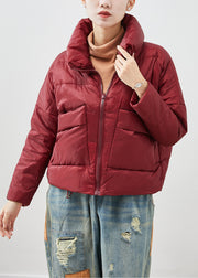 Mulberry Thick Duck Down Puffers Jackets Oversized Winter