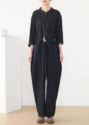 New black style foreign fashion jumpsuit casual all-match pants - SooLinen