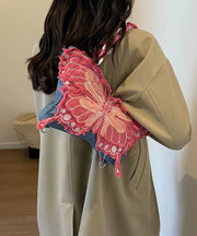 Original Design Butterfly Chain Linked Satchel Bag Handbag