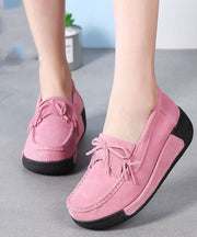 Pink High Wedge Heels Shoes Wedge Fitted High Wedge Heels Shoes