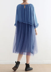 French Khaki Holiday Tulle Silk Maxi Dress Summer