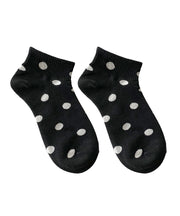 Spring And Summer Dot Jacquard Cotton Low Cut Socks