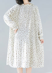 Style Cinched chiffon Robes Plus Size Wardrobes white Plus Size Clothing Dress Summer