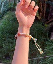 Stylish Hand Knitting Star Moon Bodhi Tassel Bracelet