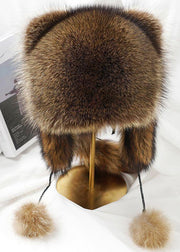 Super Cute Winter Ear Boonie Hat New Cat Ears Shaped Little Fox