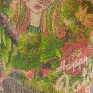 Modischer Pullover mit neuem Mädchendruck aus Baumwolle in Übergröße, lässiger, mittellanger Strickpullover mit Blumenmuster