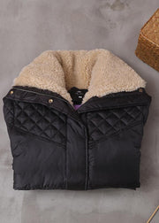 fine trendy plus size winter jacket winter coats black warm zippered women short outwear - SooLinen